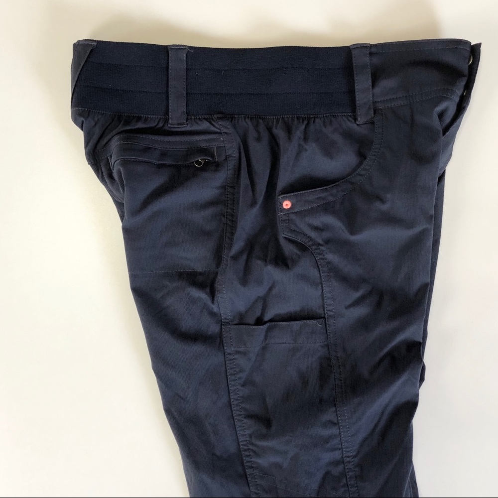 Title Nine Clamber Capri Navy Blue Hiking Pants - Picture 5 of 13